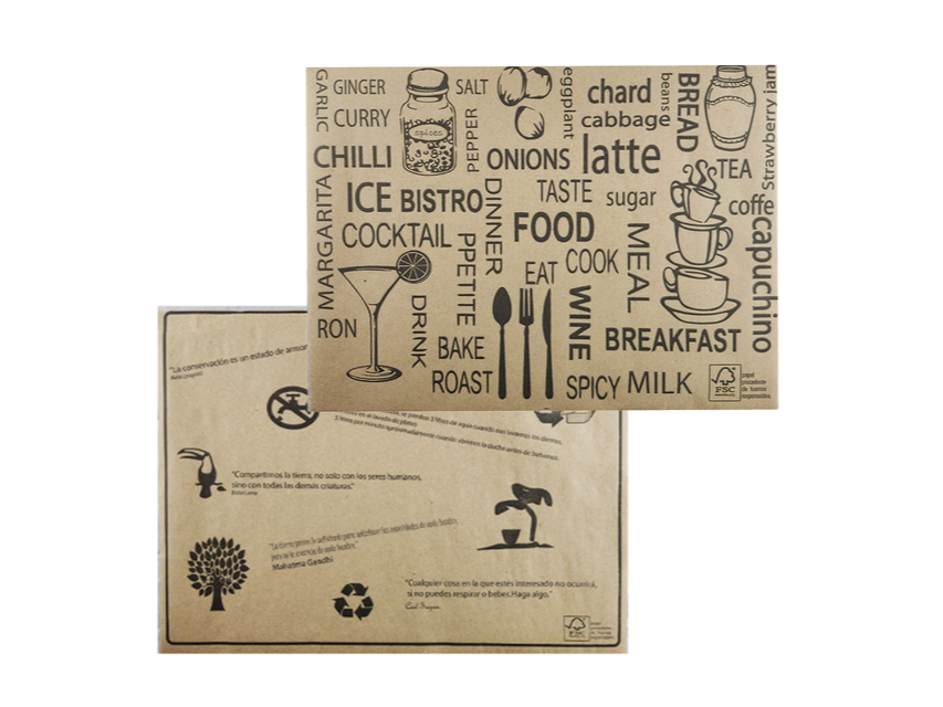 MANTELES INDIVIDUALES X 1KG