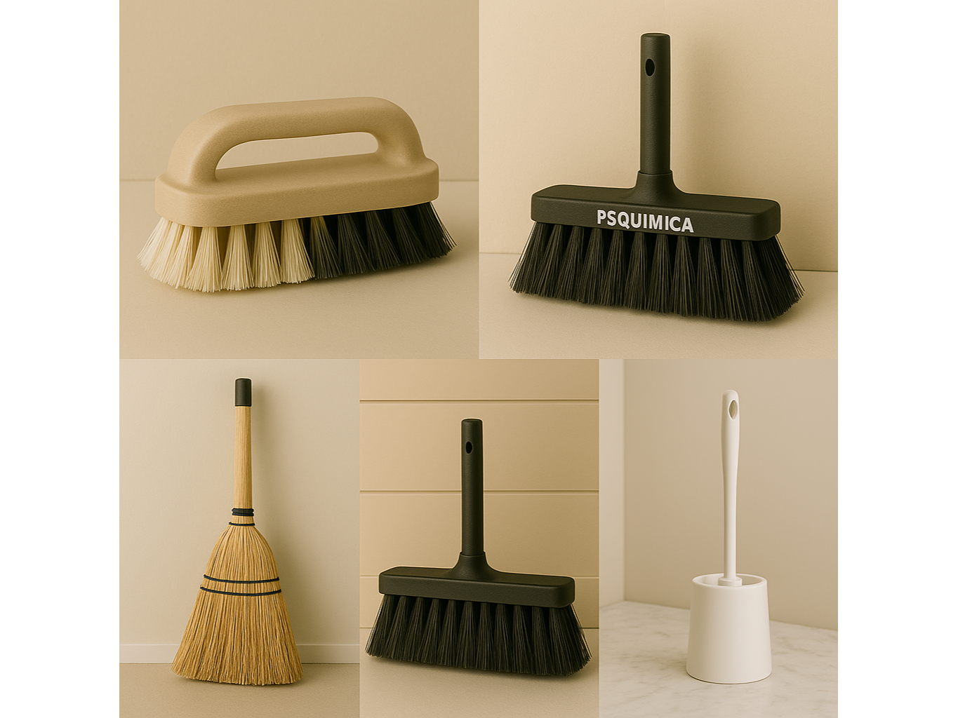 ESCOBILLONES Y CEPILLOS