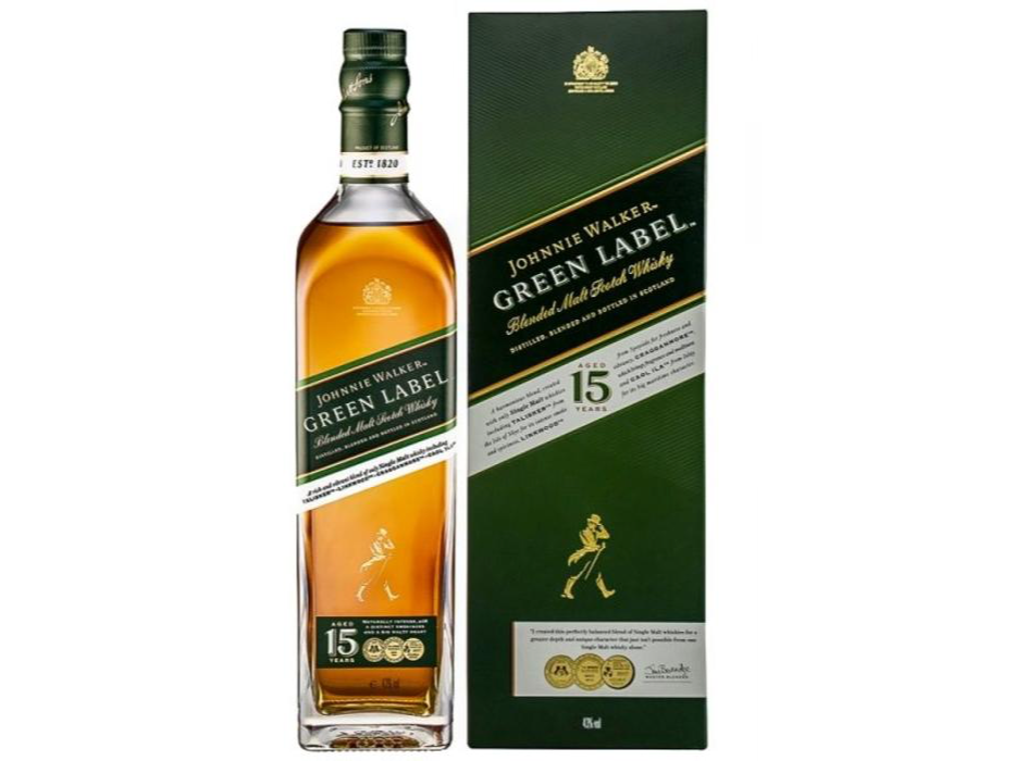 Johnnie Walker Green Label 15Y 750CC
