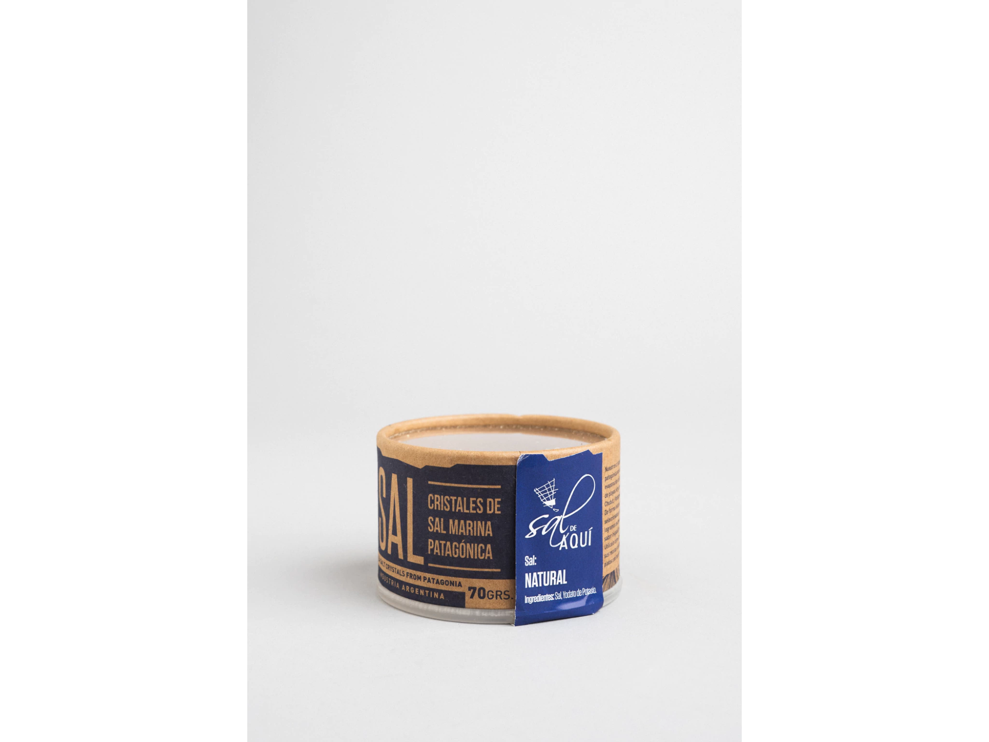 Cristales de Sal Marina Natural 70g