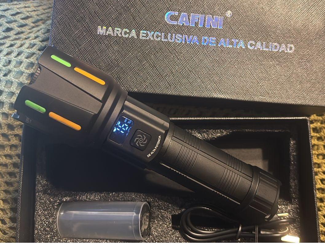 LINTERNA TÁCTICA CAFINI 30W