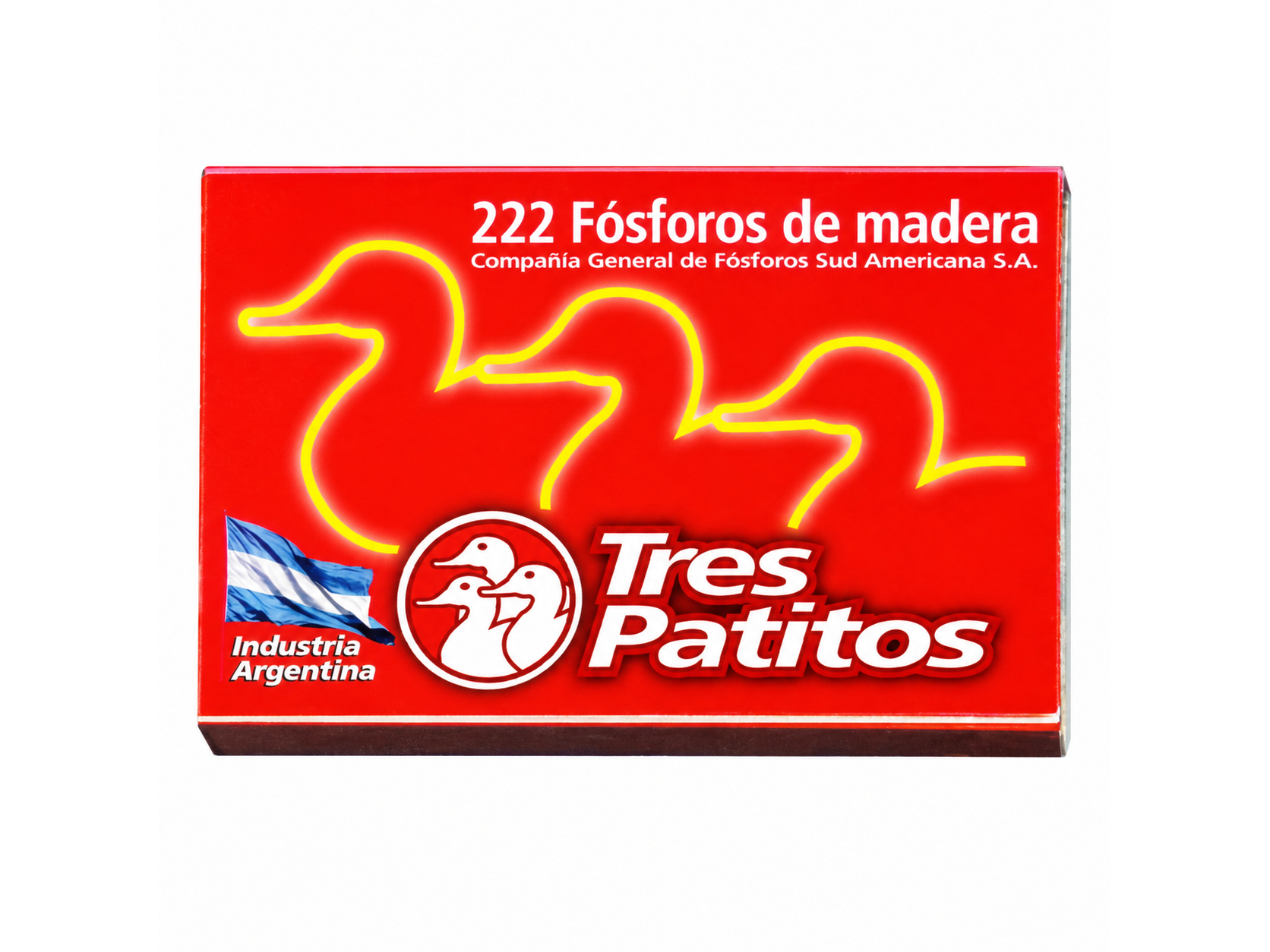Fosforos Tres Patitos 222u