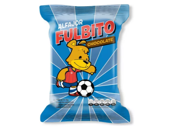 Fulbito Alfajor Chocolate 30gr