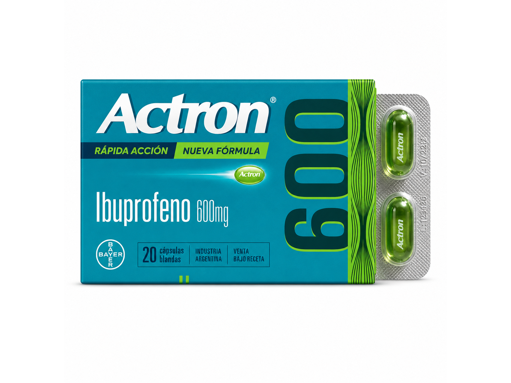 Actron 600 x10 cap.