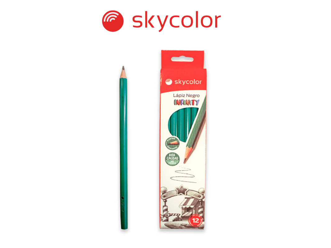 Lápiz Negro SKYCOLOR