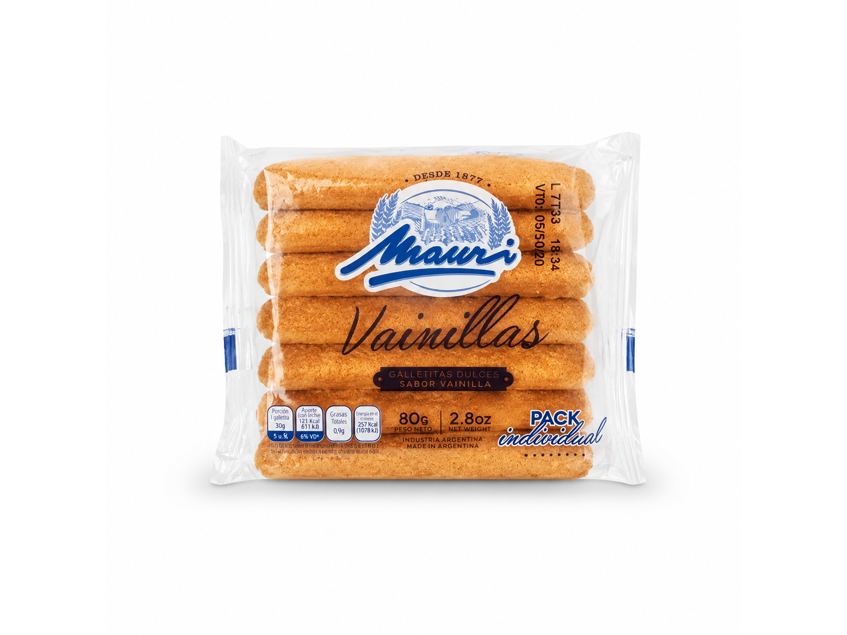 Vainillas mauri 80gr
