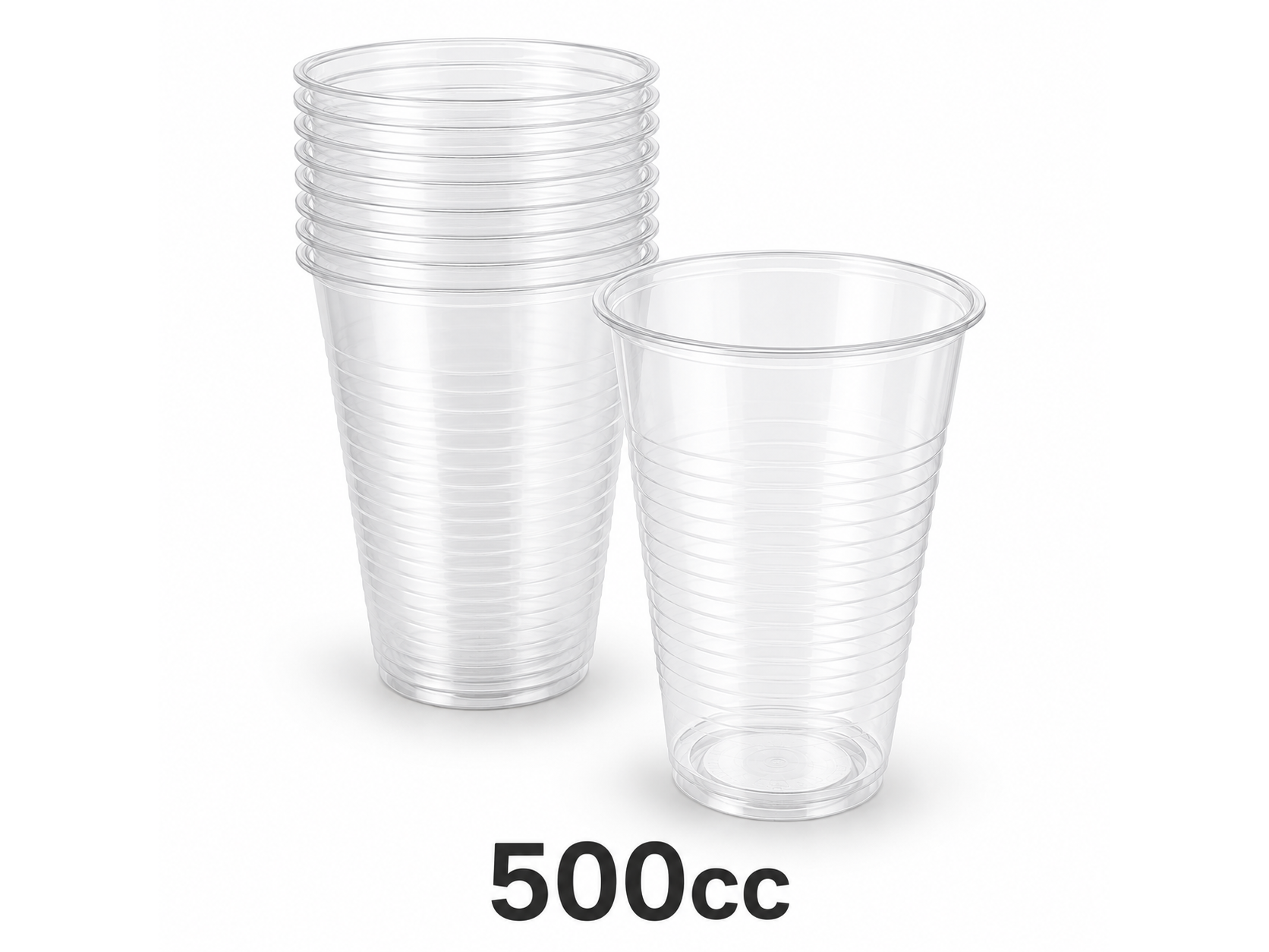 Vasos Plasticos 500cc