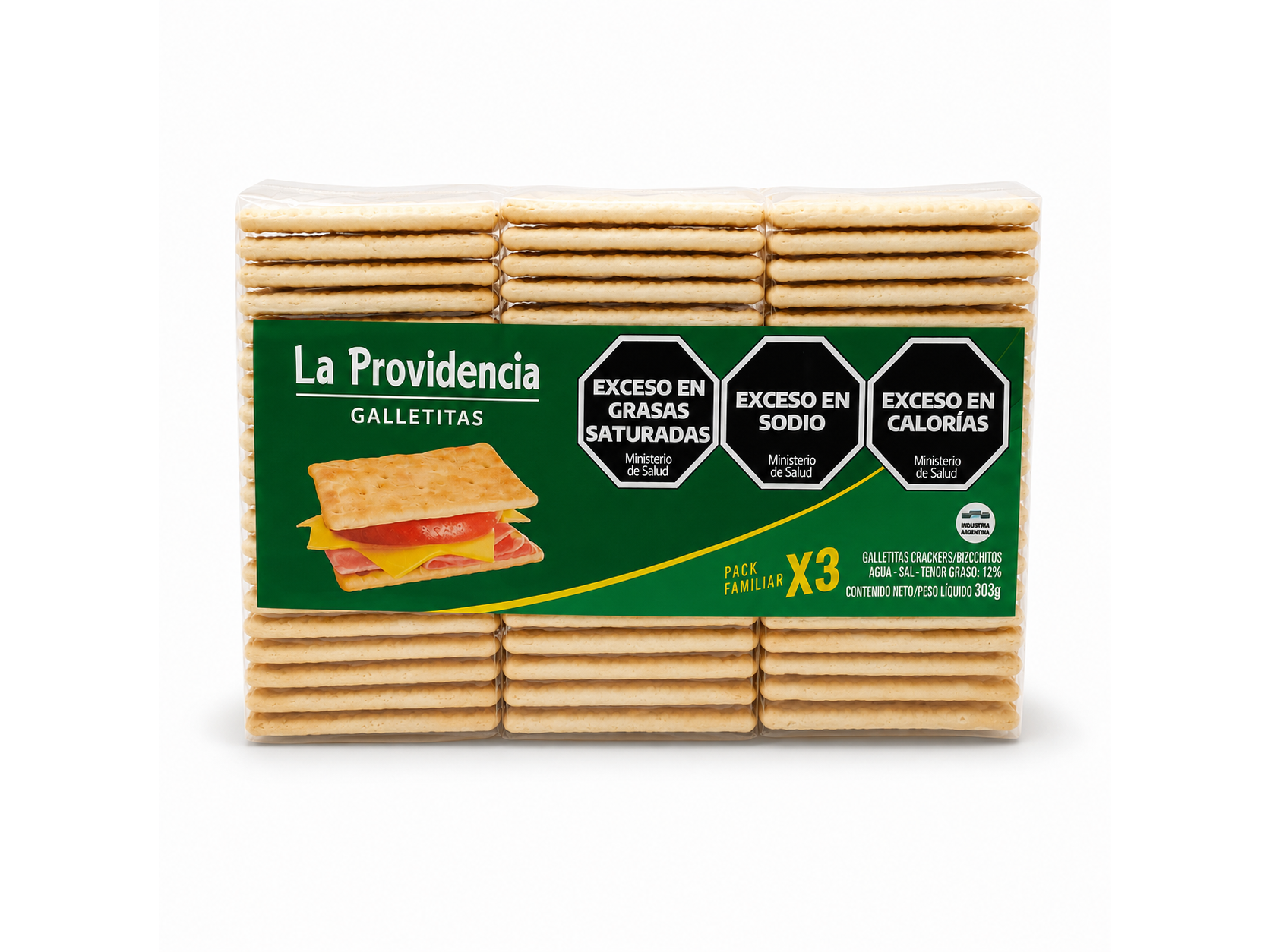 Galleta LA PROVIDENCIA salada x3
