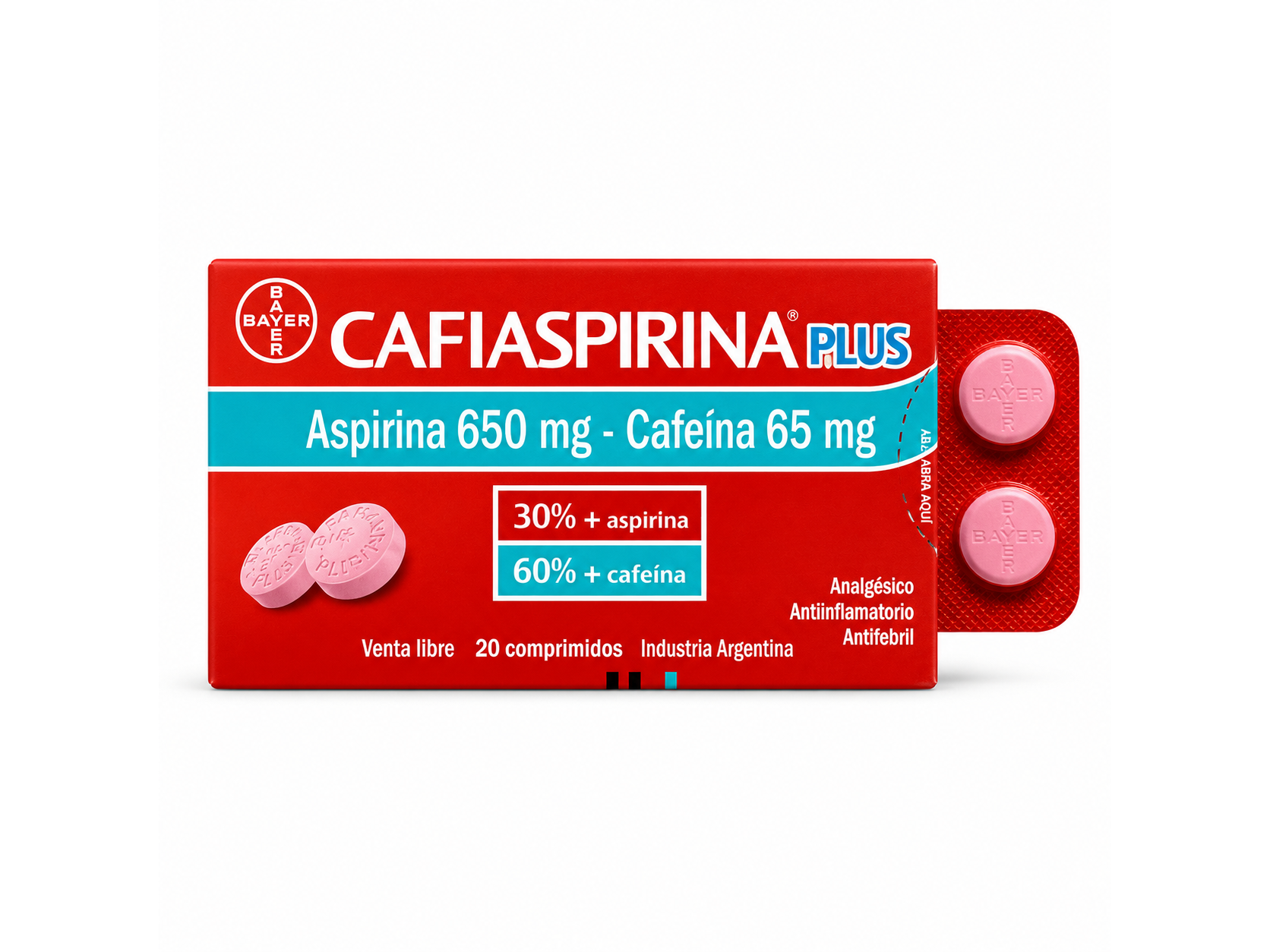 Cafeaspirina plus - x10 cap