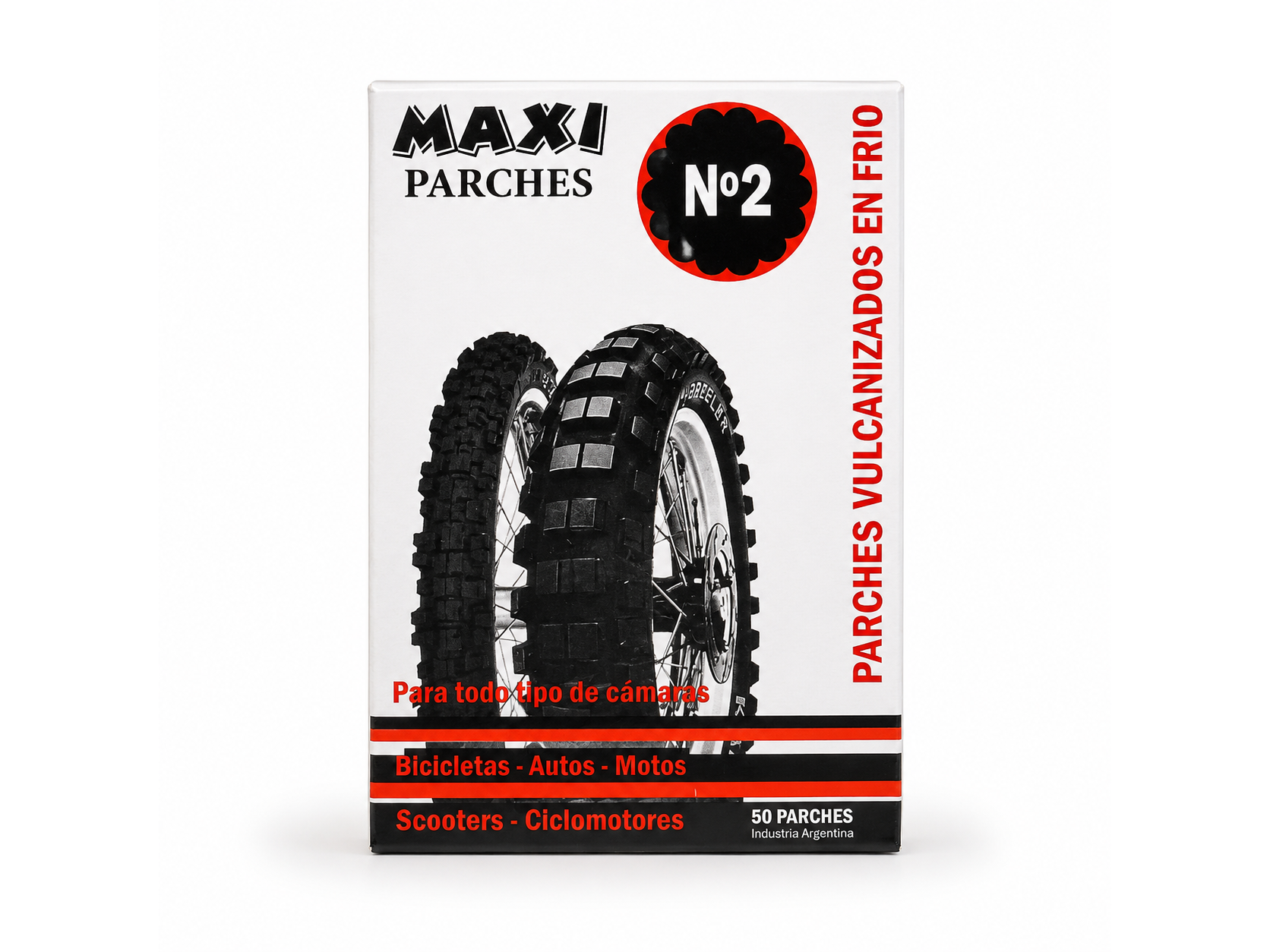 Parche N°2 x50u