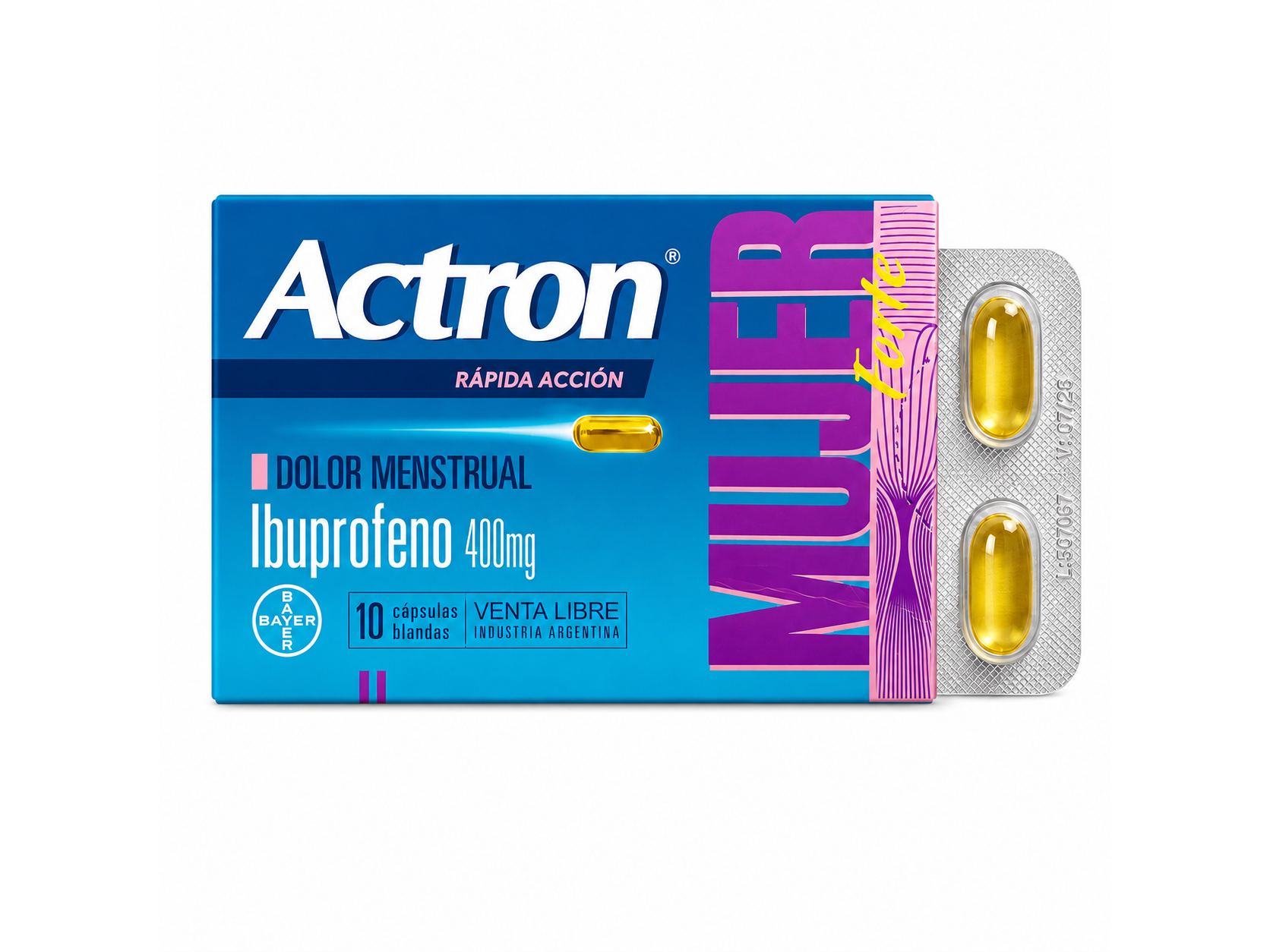 Actron Mujer x10 cap.