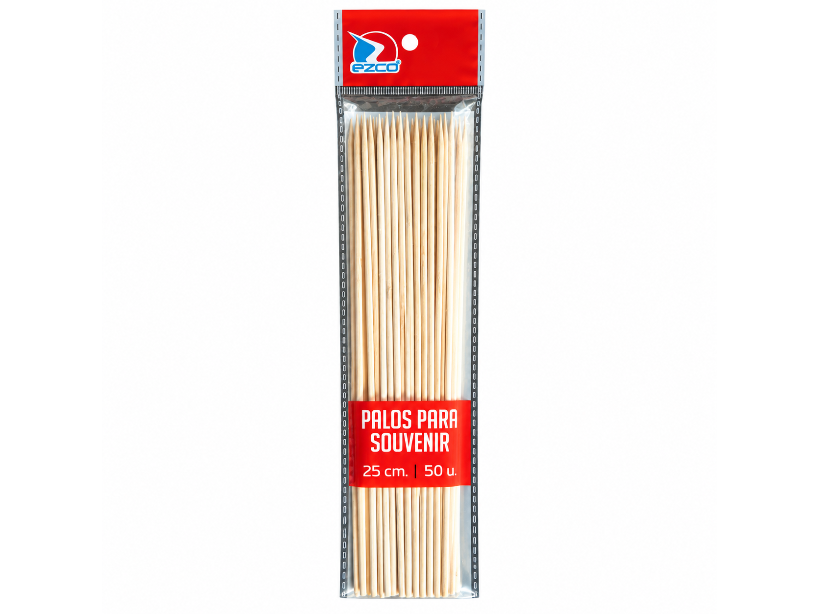 Palitos para brochette / souvenir 25cm x 50u.