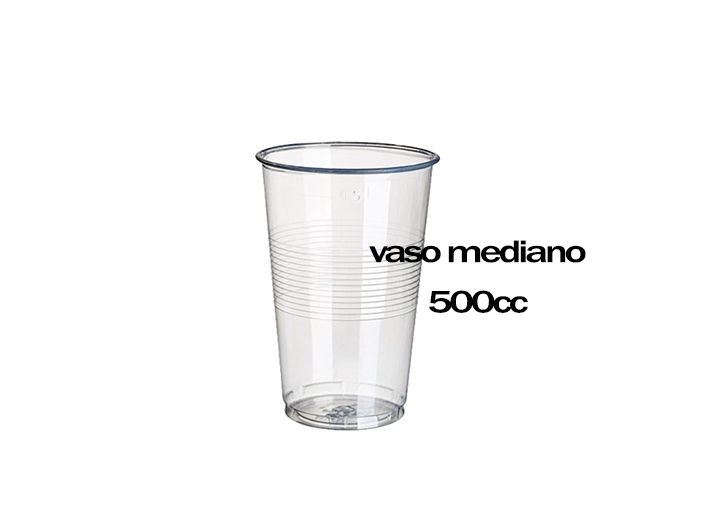 Vasos Plasticos 500cc