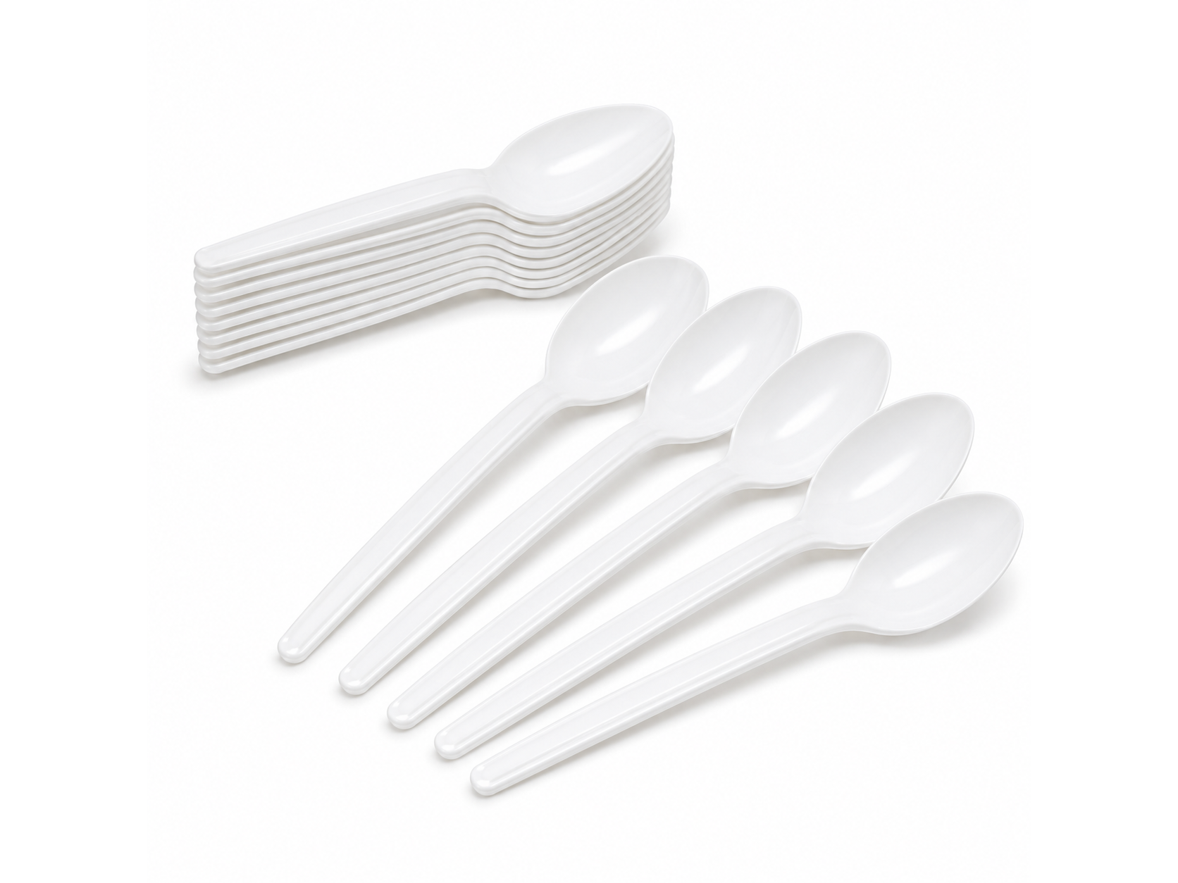 Cuchara plastica x50u