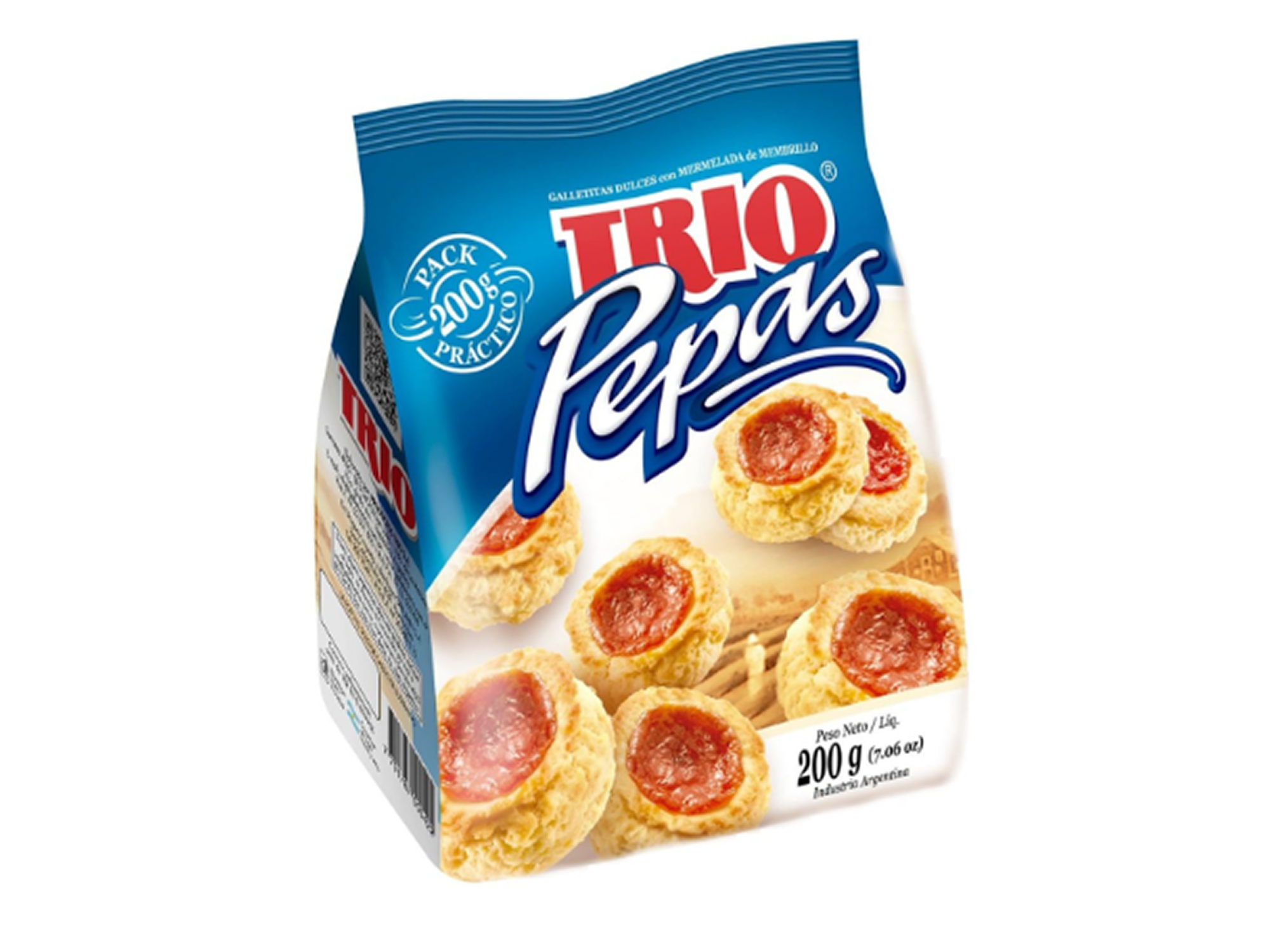 Galletas Trio Pepas 200gr