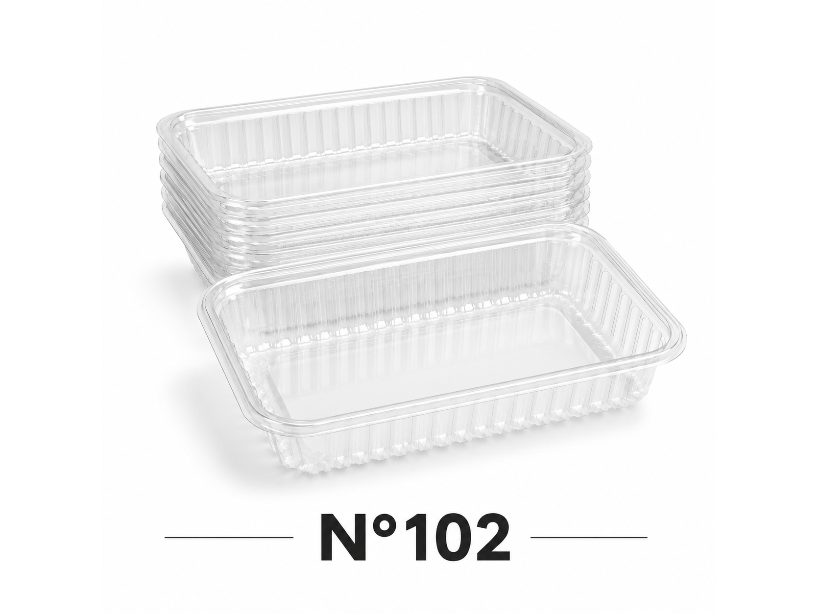 Bandeja plastica N°102