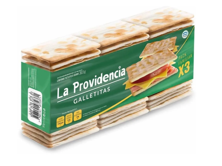 Galleta LA PROVIDENCIA salada x3