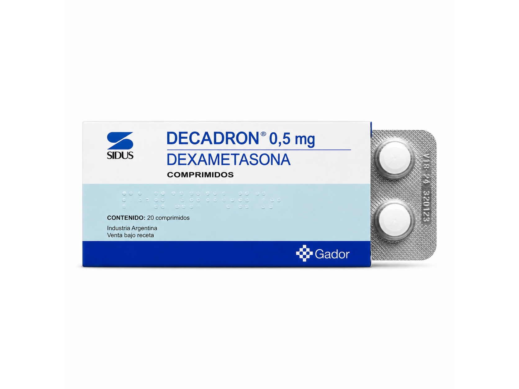 Dexametasona 0,5mg - x10 cap.