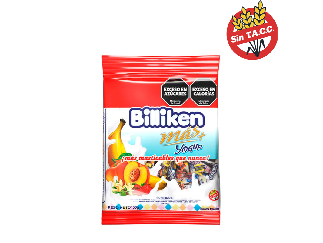 Caramelo Billiken Yogurt 600gr