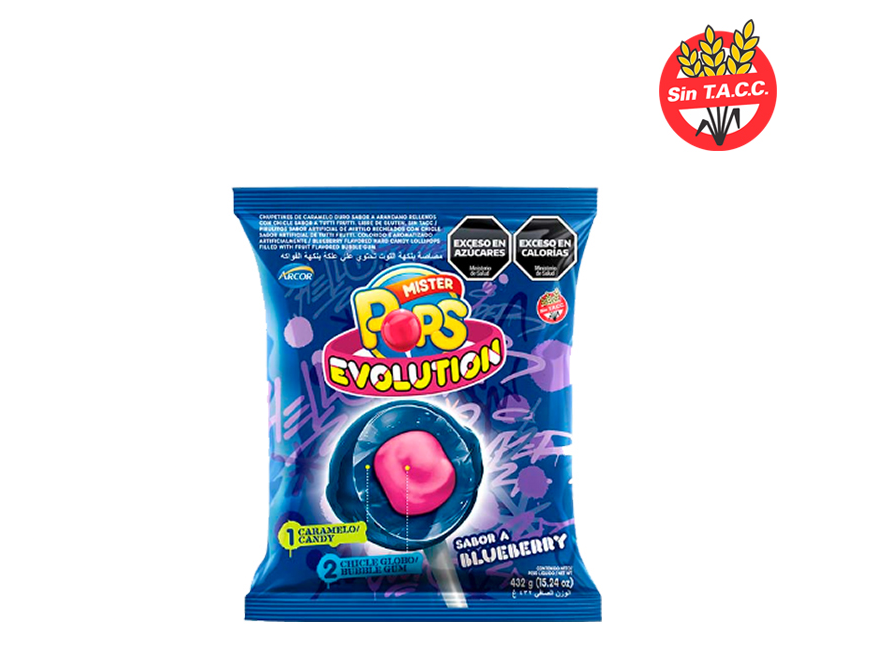 Chupetines Pops Evolutions x24u