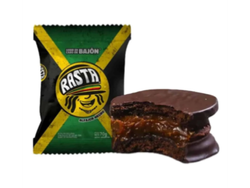 Alfajores Rastas 70g (Negro / Blanco)