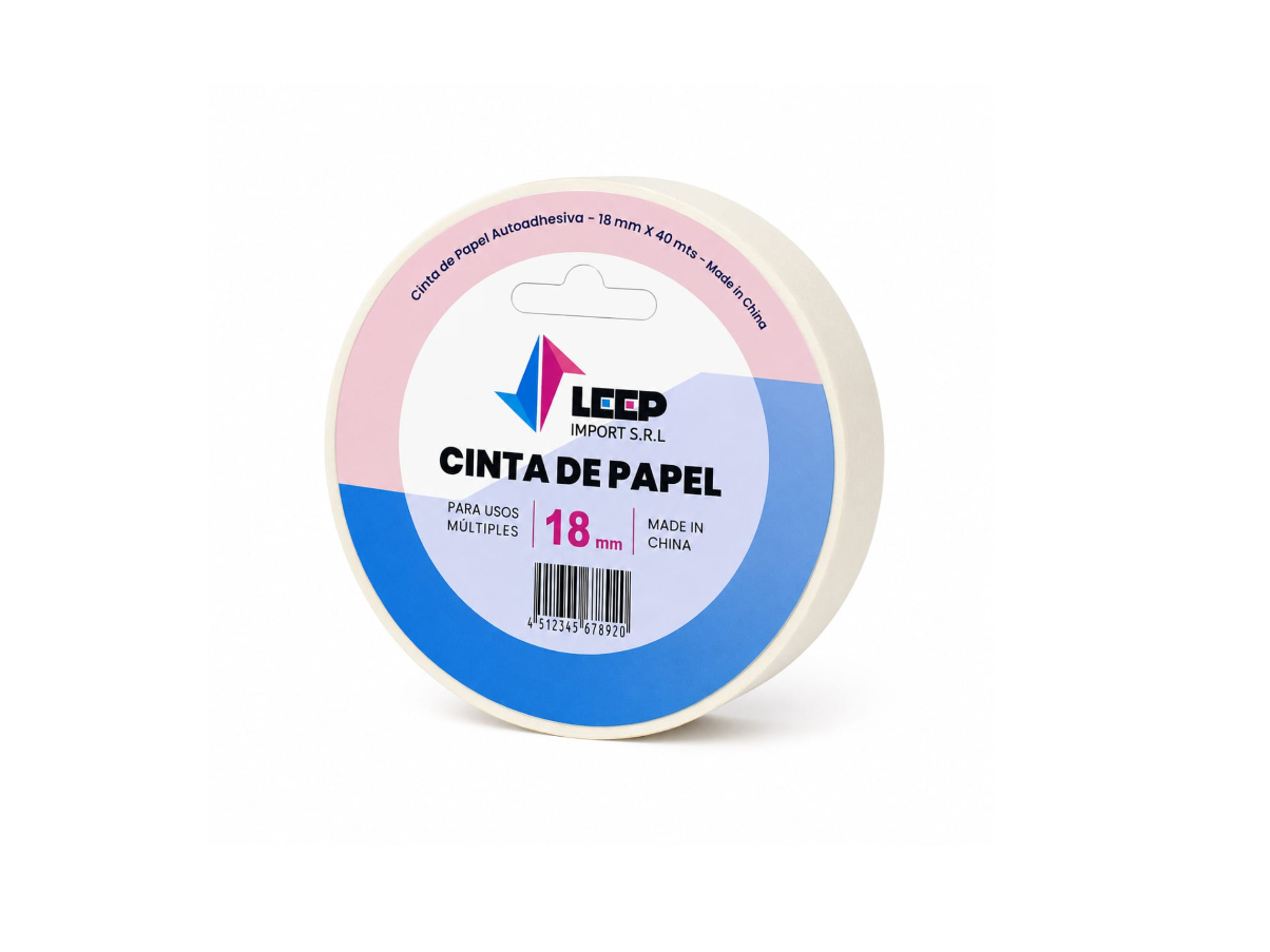 Cinta de Papel LEEP 18mm x 50m