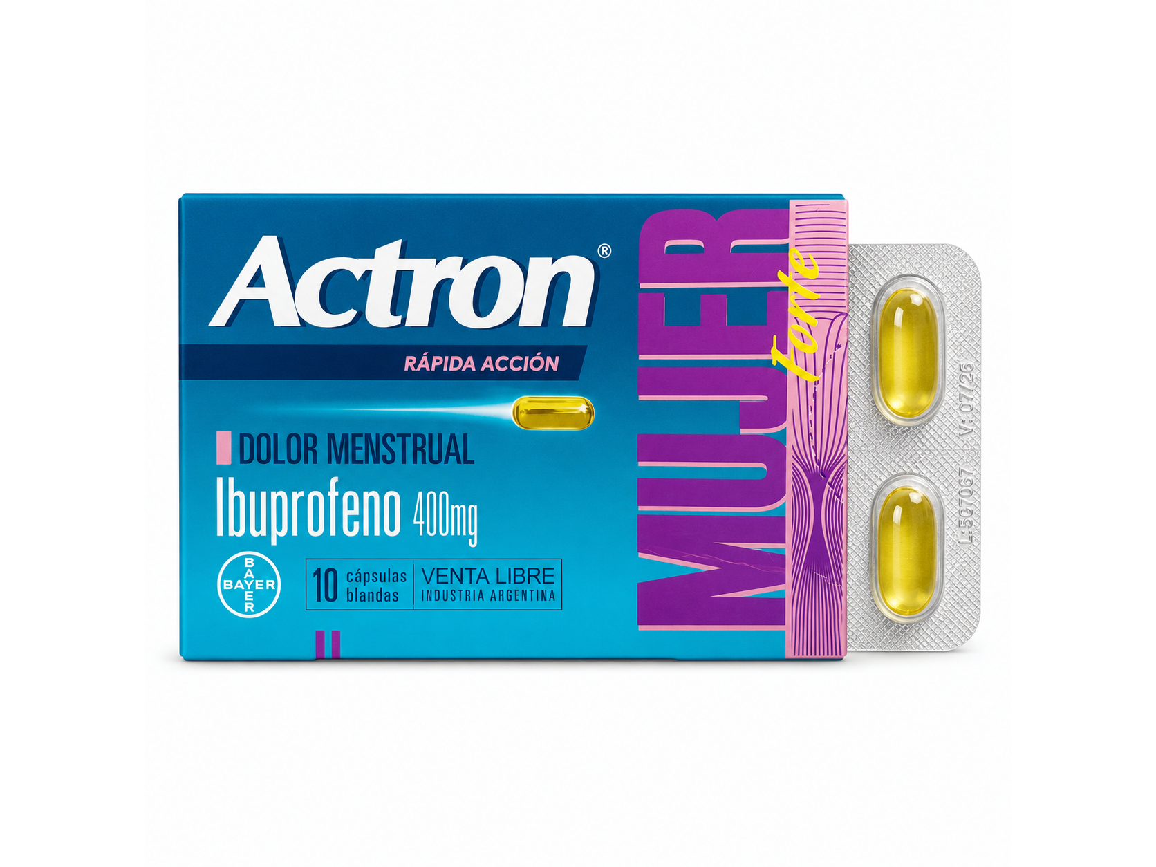 Actron Mujer x10 cap.