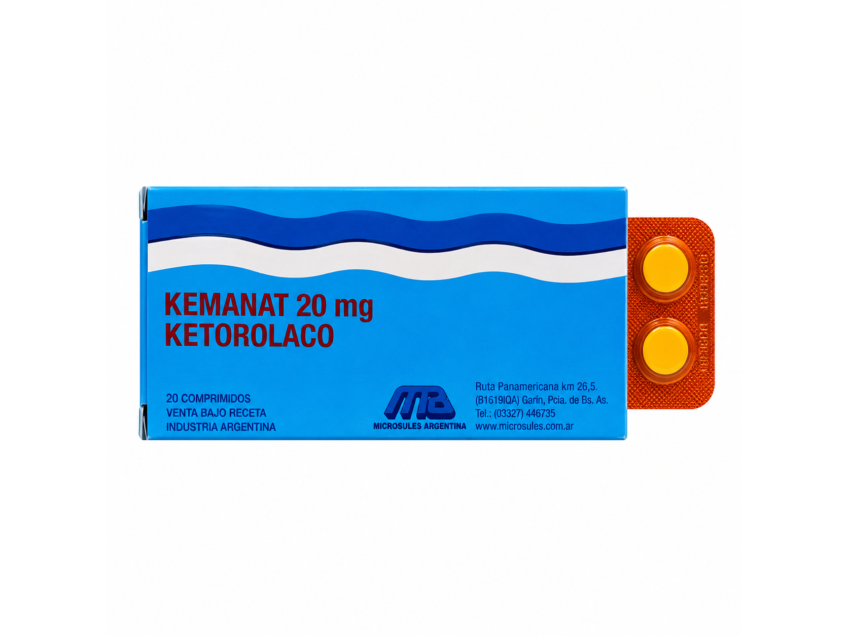 Keterolaco 20mg - x10 cap.