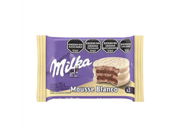 Alfajor Milka Triple Mousse Blanco 55gr