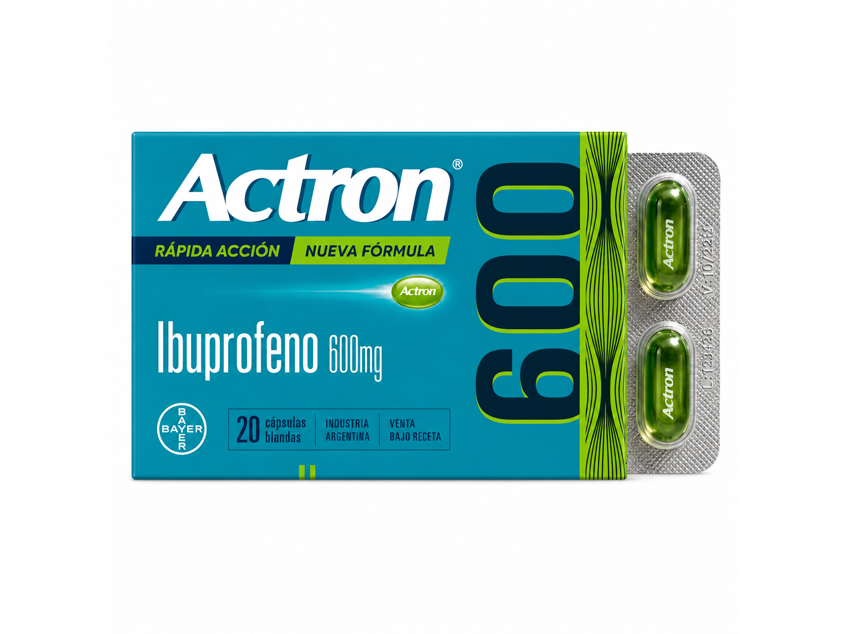 Actron 600 x10 cap.