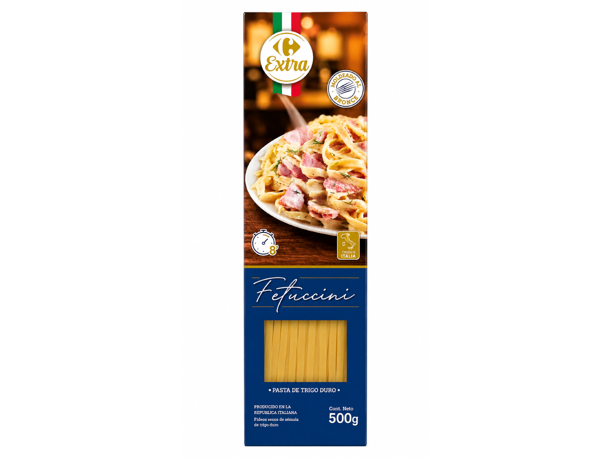 Fideos Fetuccini 500gr - Italia