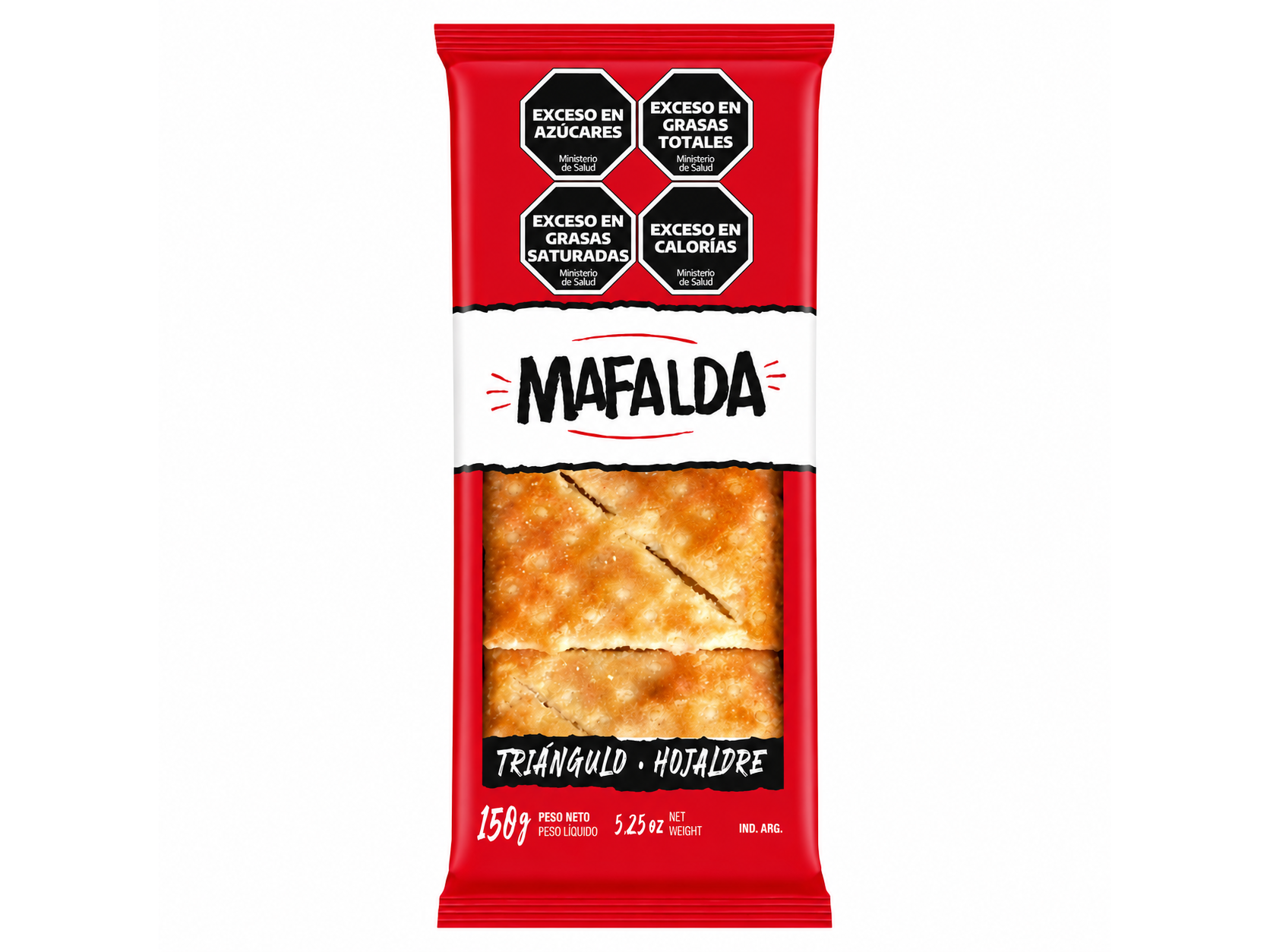 Triangulos de hojaldre Mafalda x150gr