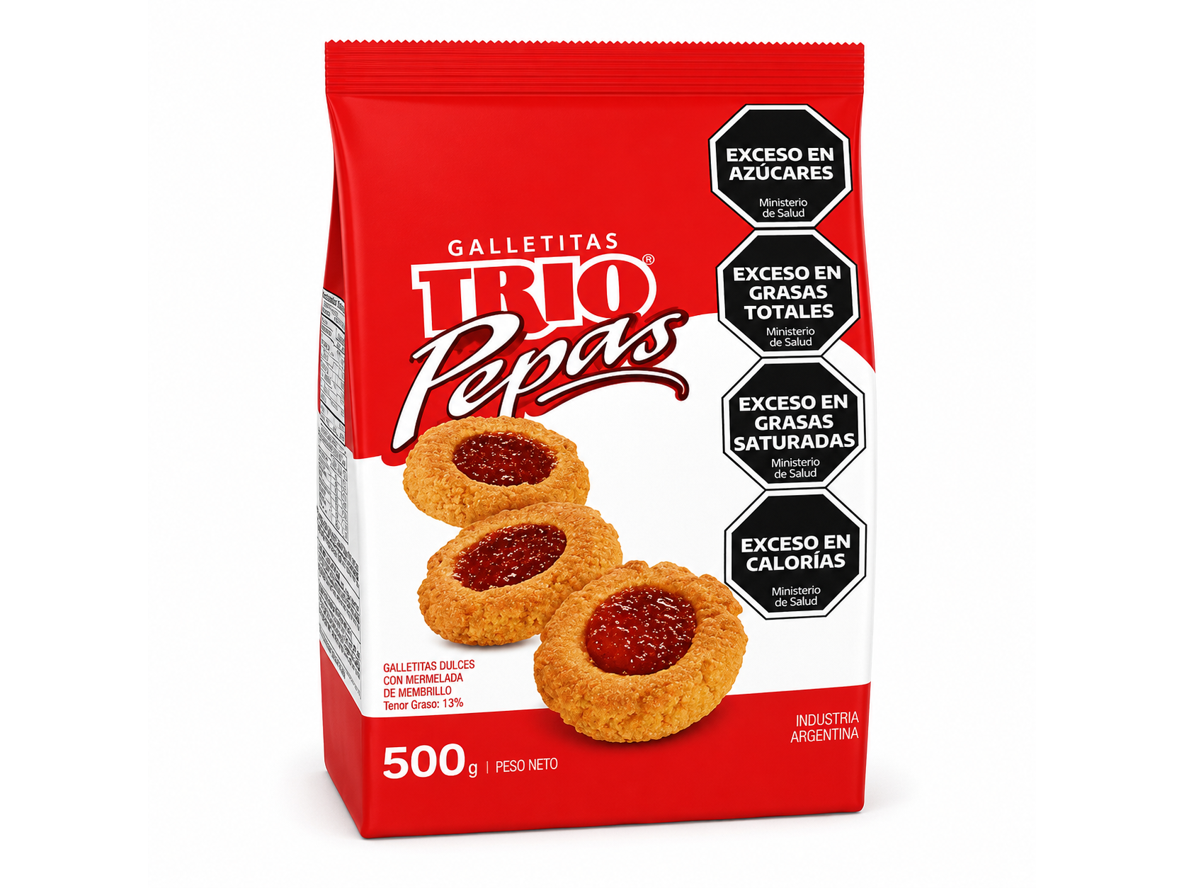 Pepas trio 500gr