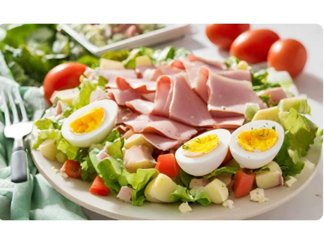 Ensalada de jamón