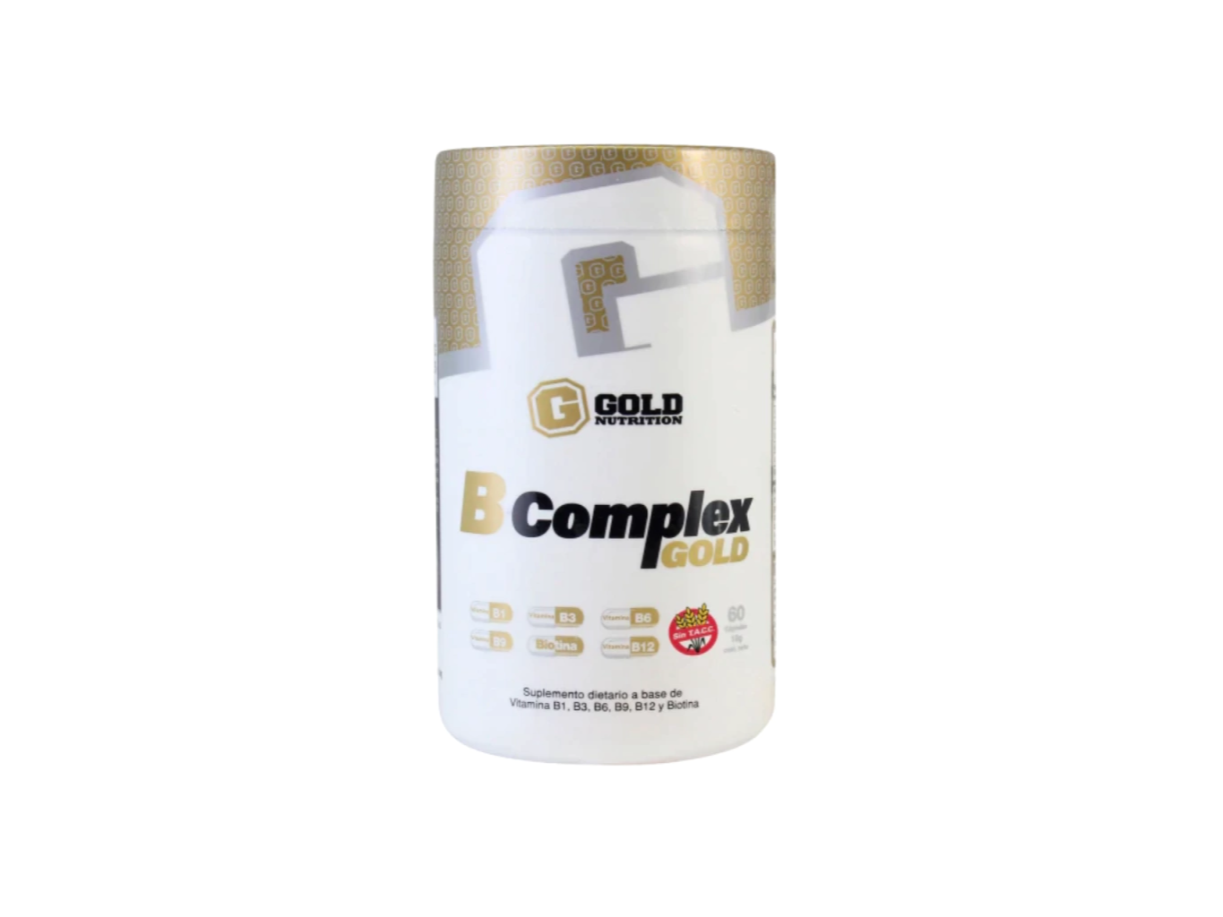 B- complex x60 Capsulas - Gold Nutrition