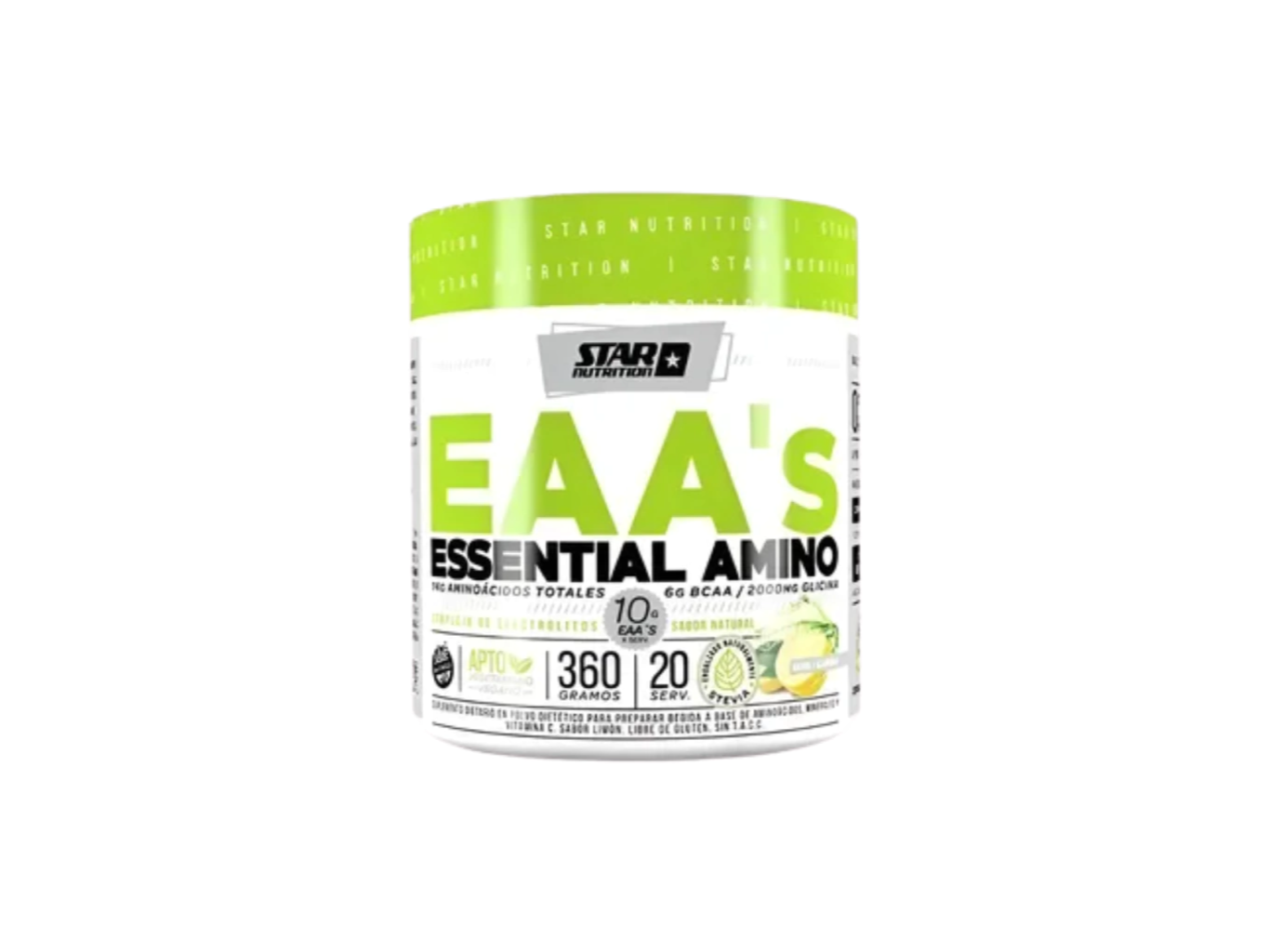 EAA'S Essential Amino Star Nutirion - 360 GR