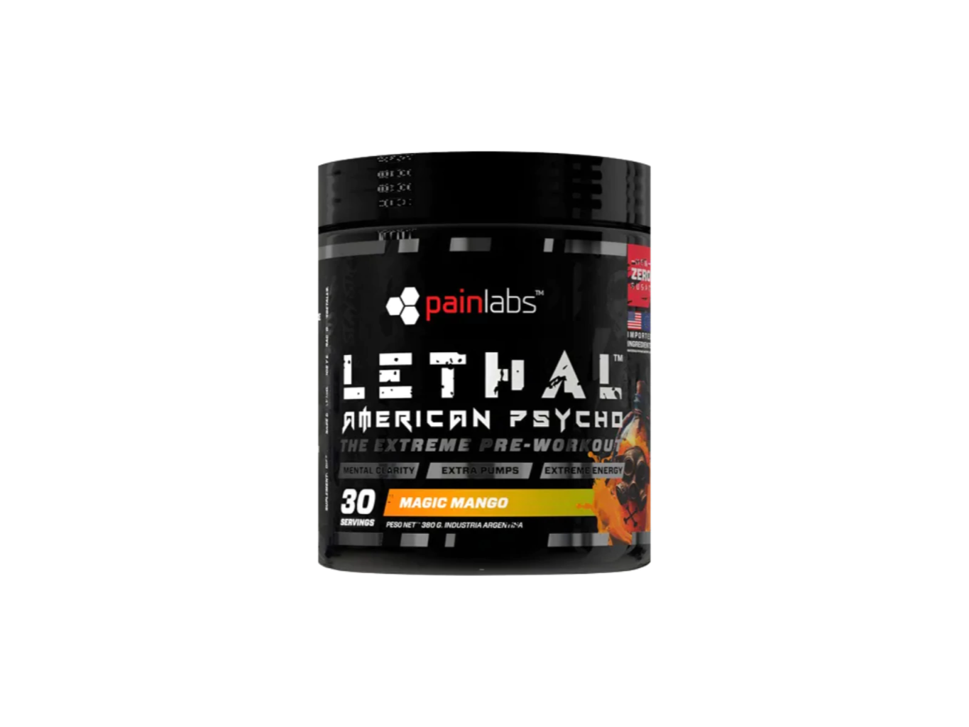 LETHAL(TM) AMERICAN PSYCHO de PAINLABS de Sport-Nutrition-LP