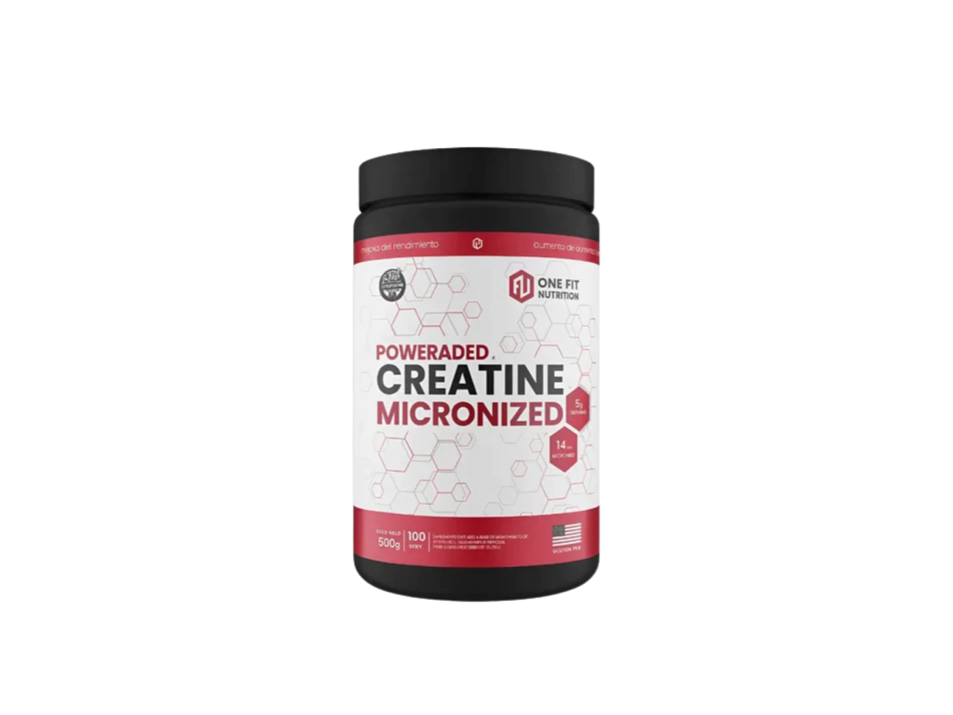 Creatina monohidrato micronized one fit 500g neutra
