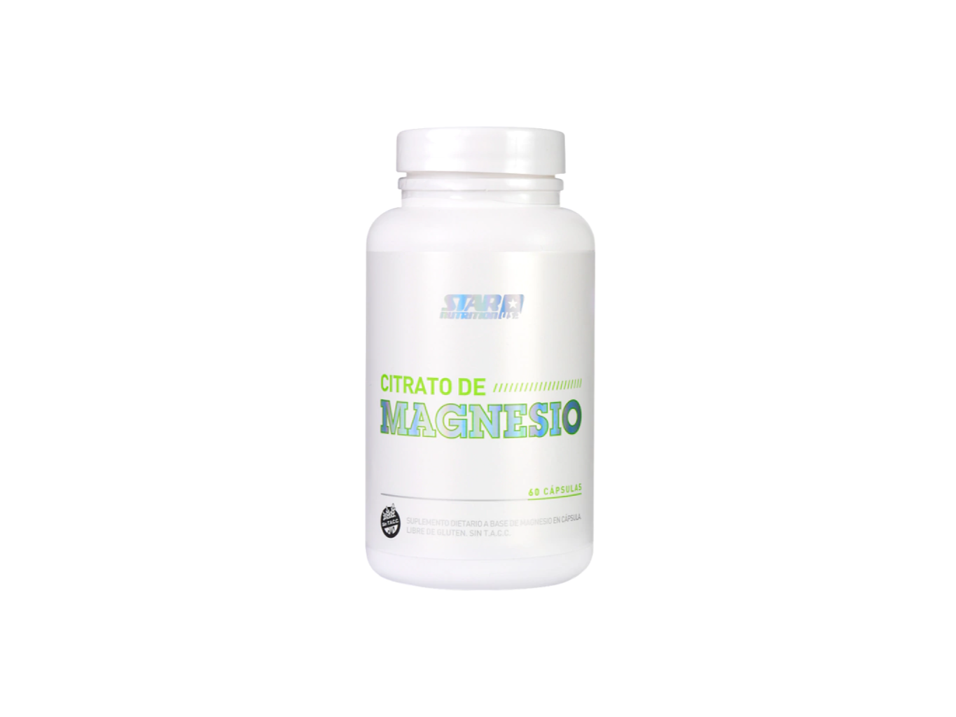 Citrato De Magnesio X 60 Capsulas - Star Nutrition