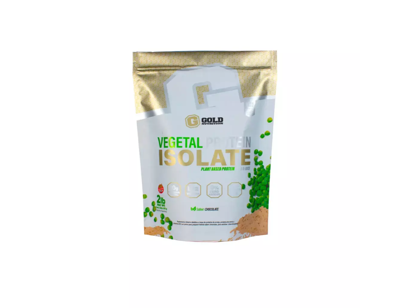 Vegetal Protein ISOLATE - 2LB - Gold Nutrition