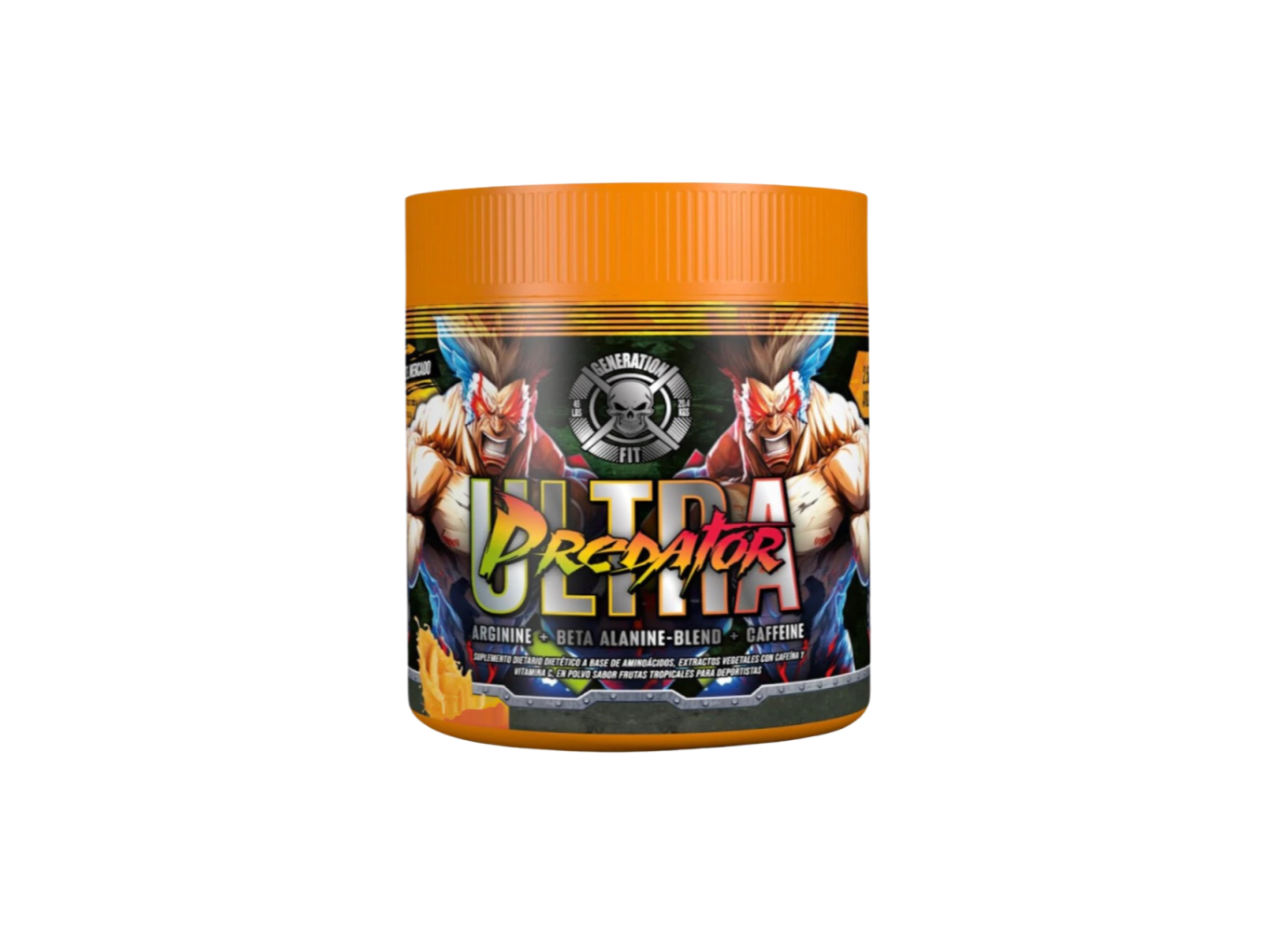 Predator Pre Workout 300 Grs Generation Fit Alanina Arginina Grape Twist