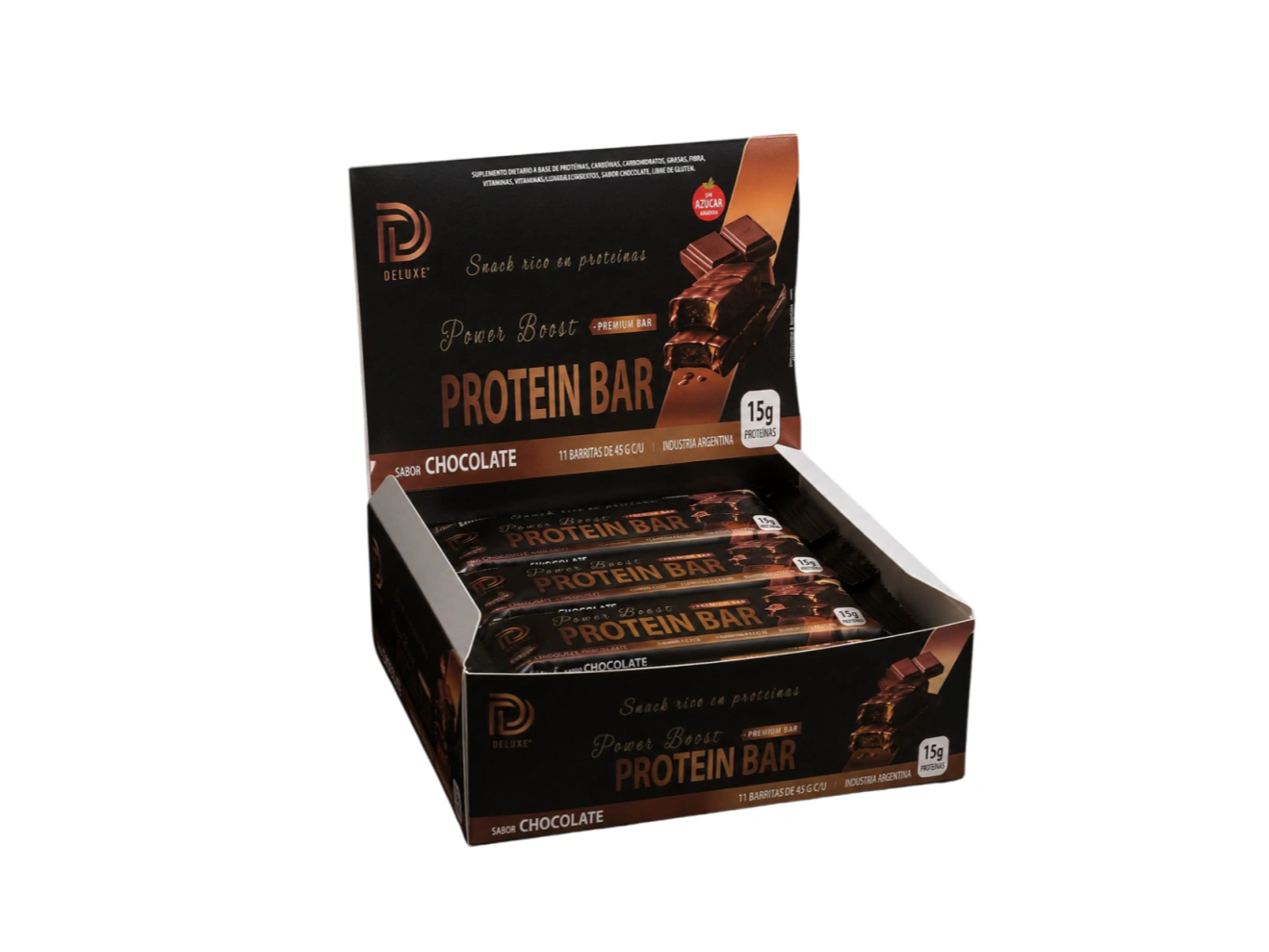 Barritas proteicas Delux x 16 unidades