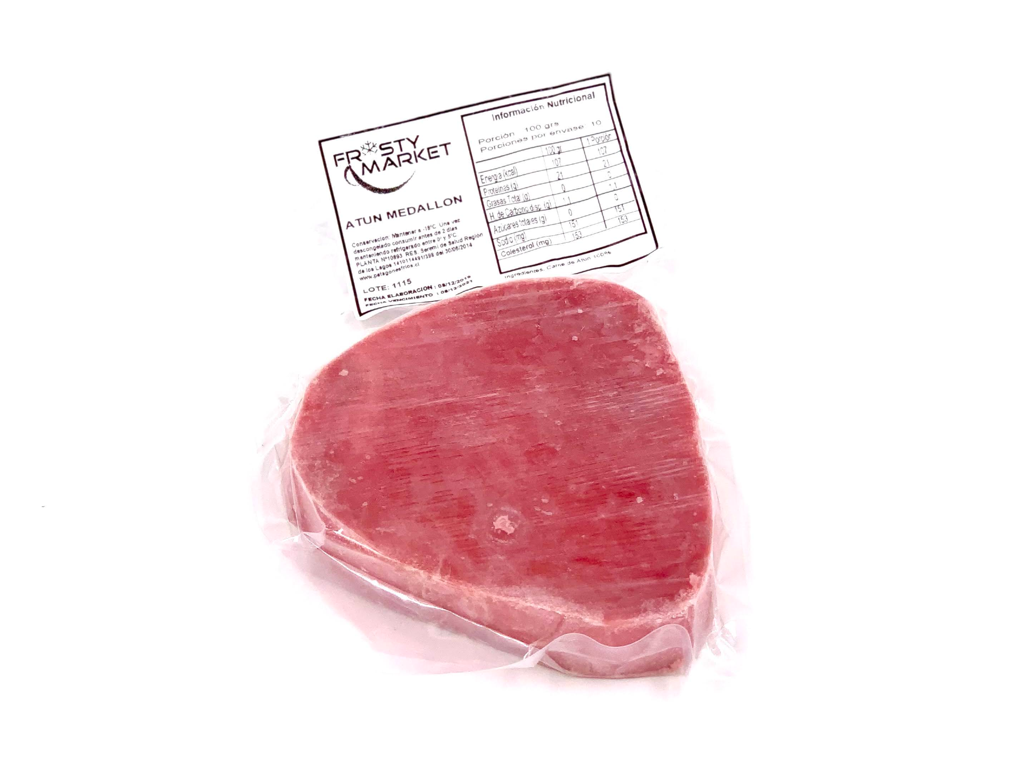 Atún medallón 1 kg