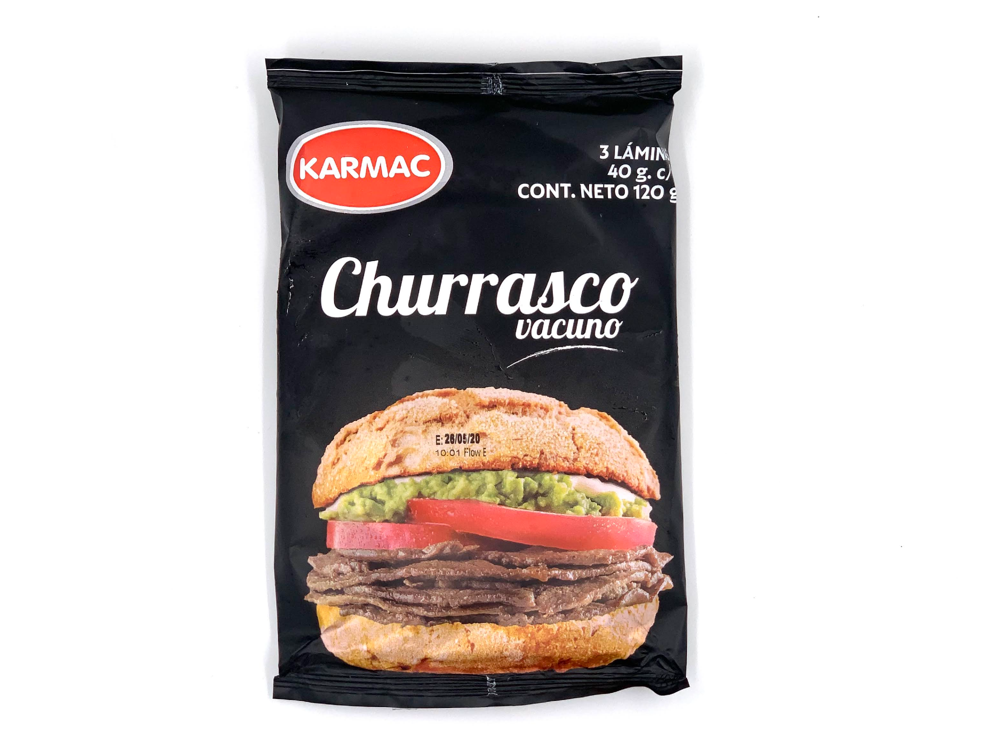 Churrasco 120 grs Karmac