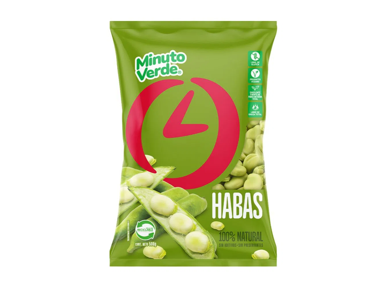 Habas Minuto verde