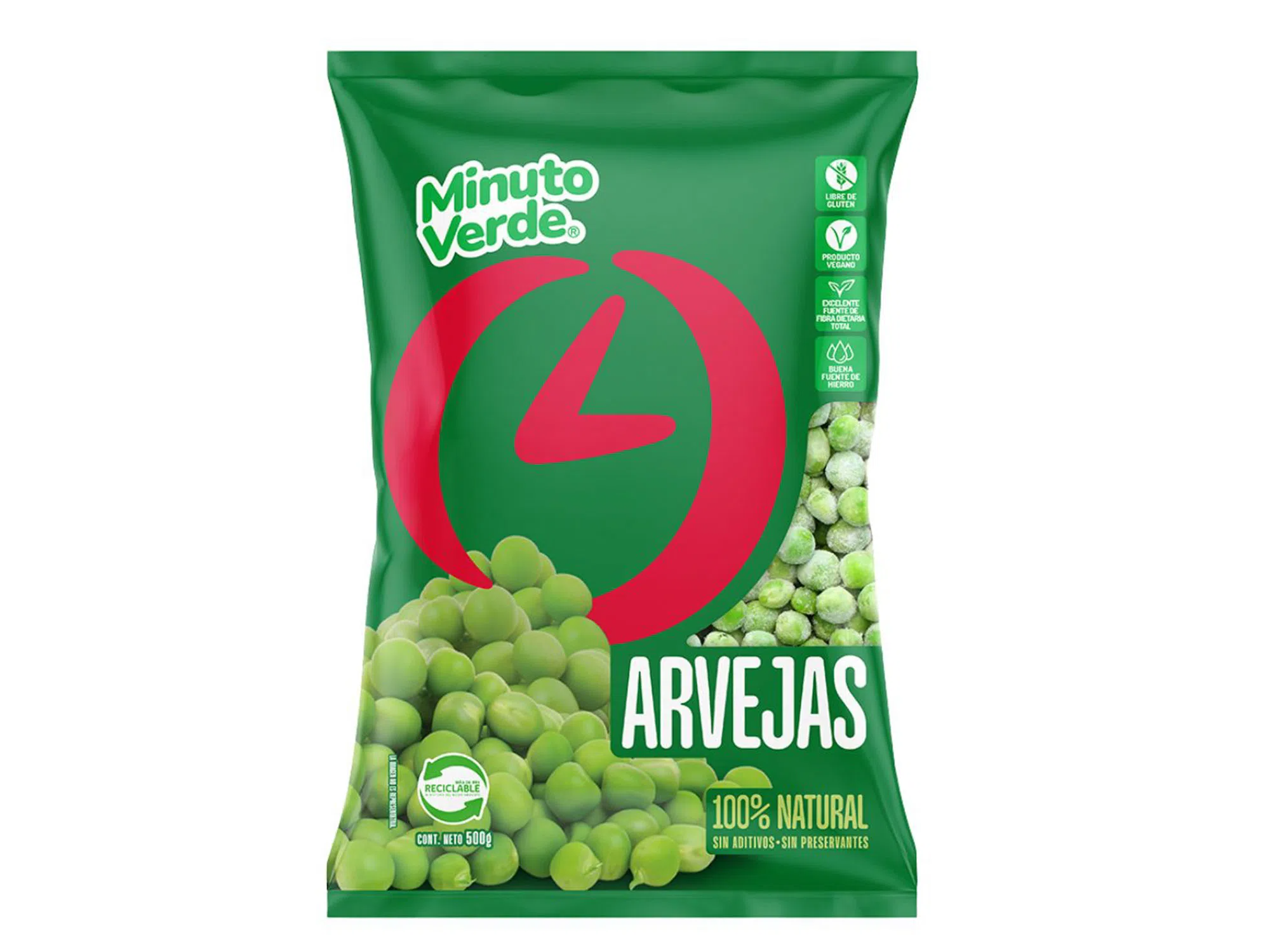 Arvejas 500 gr Minuto verde