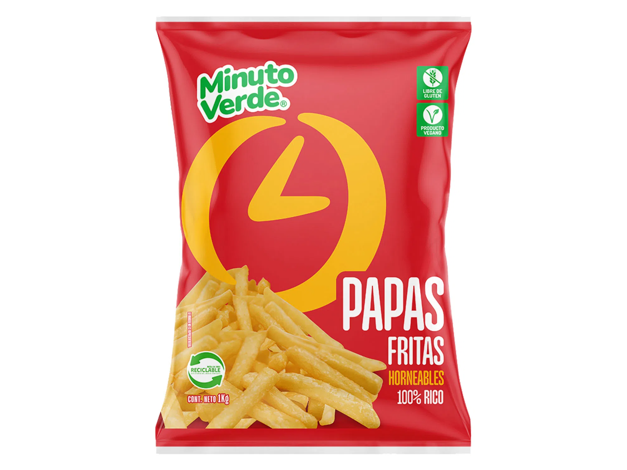 Papa pre frita minuto verde 1 Kg