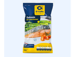 Salmon porción con Piel 500 grs
