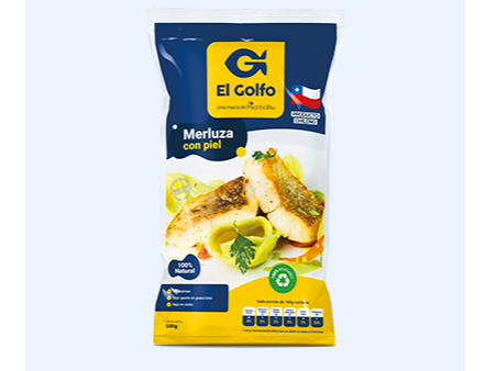 Filetes de Merluza con piel 500 grs