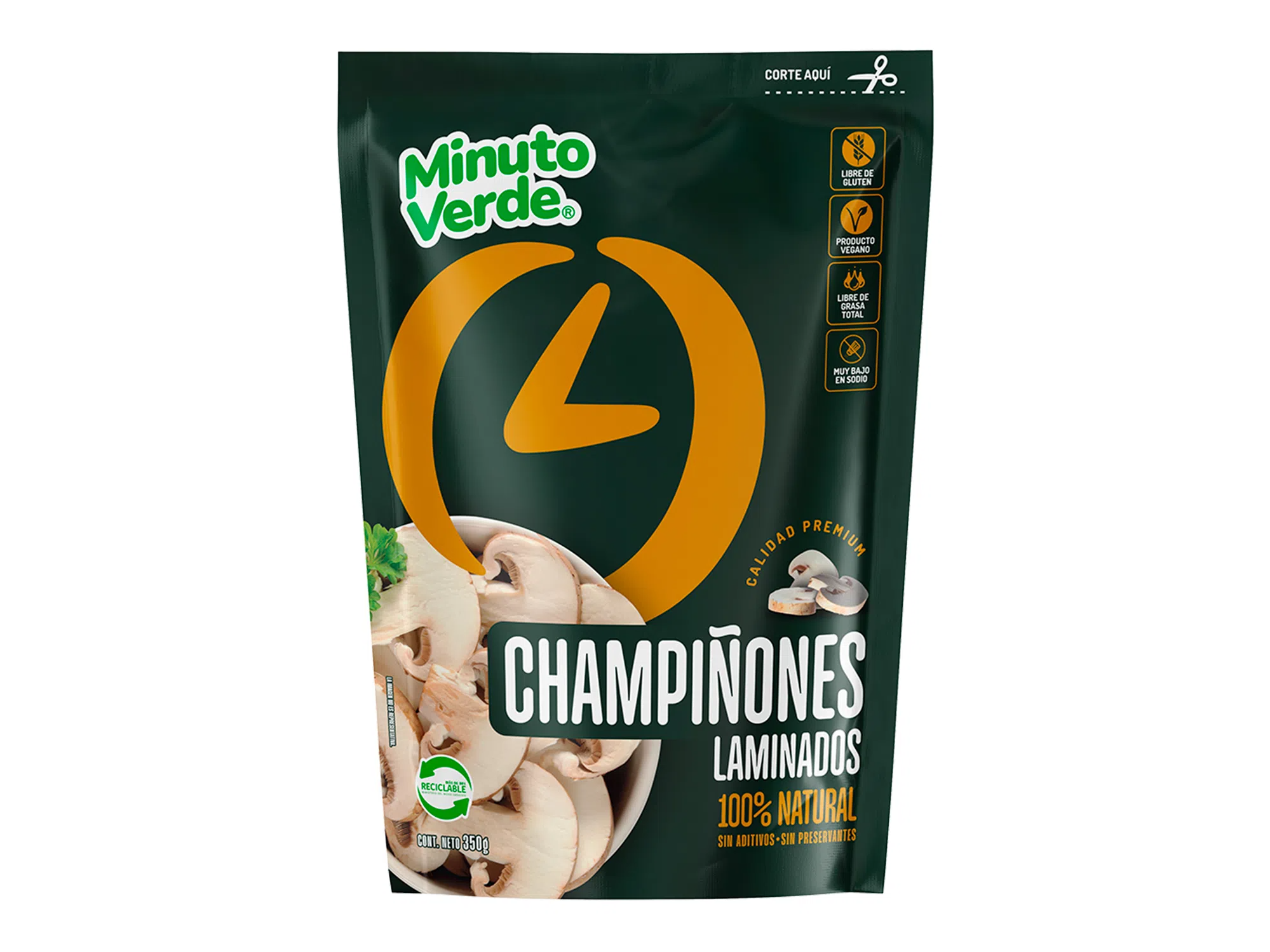 Champiñon Laminado 350 gr